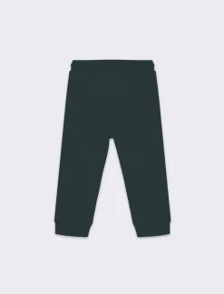 Piazza Italia Jogger in felpa garzataÂ con mini stampe - Verde Online