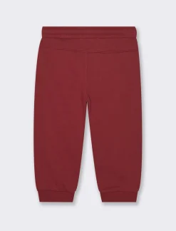 Piazza Italia Jogger in felpa stile college da neonato - Bordeaux Rosso Flash Sale
