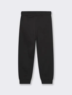 Piazza Italia Jogger in felpa tinta unita - Nero Discount