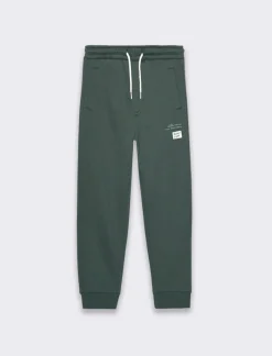 Piazza Italia Jogger in felpa tinta unita - Verde Shop