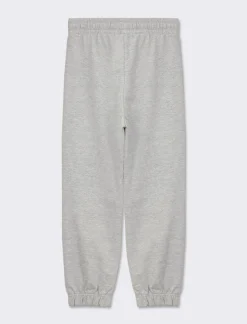 Piazza Italia Jogger in felpa tinta unita con tagli frontali, elastico e lacci in vita - mel. Grigio Cheap