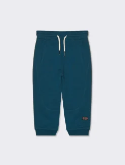 Piazza Italia Jogger in felpa tinta unita - Ottanio Verde Clearance