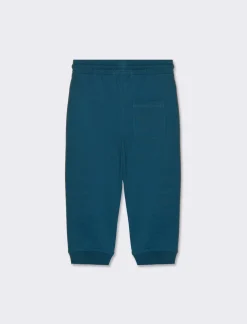Piazza Italia Jogger in felpa tinta unita - Ottanio Verde Clearance