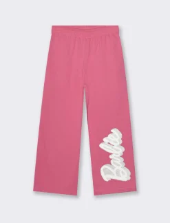 Piazza Italia Jogger in tessuto in fibra riciclata con stampa Barbie - Fuxia Cheap