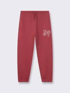 Piazza Italia Jogger linea regular con coulisse - Bordeaux Rosso New