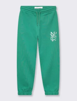 Piazza Italia Jogger linea regular con coulisse - Verde Discount