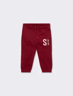 Piazza Italia Jogger regular fit con coulisse - Bordeaux Rosso Best