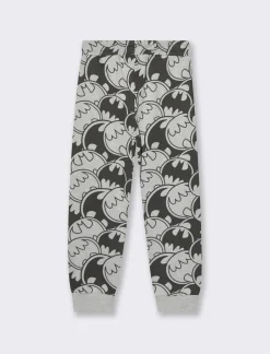 Piazza Italia Jogger vestibilità over size, stampata logo Batman con costina al fondo e ai polsi.  - Fantasia Multicolore Shop