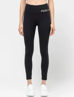 Piazza Italia Legging basico con bustino alto risvoltato e stampa - var 1 Best Sale