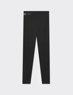 Piazza Italia Legging basico con bustino alto risvoltato e stampa - var 1 Best Sale