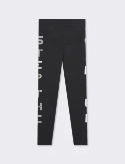 Piazza Italia Legging in jersey di cotone elastico con stampa laterale - var 1 Cheap