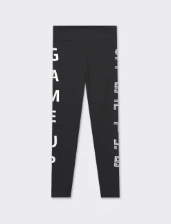 Piazza Italia Legging in jersey di cotone elastico con stampa laterale - var 1 Cheap