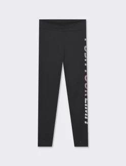 Piazza Italia Legging in jersey di cotone elastico con stampa laterale - var 2 Online