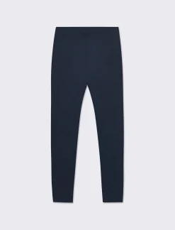 Piazza Italia Leggings basico con zip sul davanti da bambina - Blu Best Sale