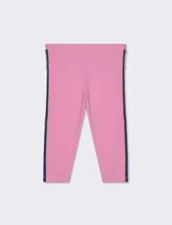Piazza Italia Leggings con banda laterale - Rosa Outlet