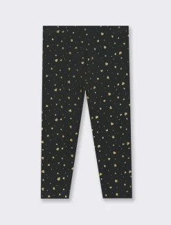 Piazza Italia Leggings con stampa brillante - Nero Sale