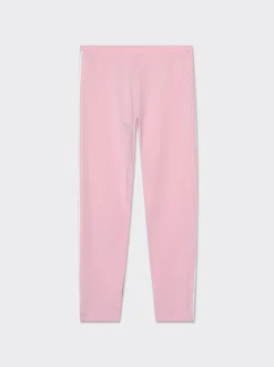 Piazza Italia Leggings da bambina con nastri laterali a contrasto - Rosa Best