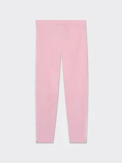Piazza Italia Leggings da bambina con nastri laterali a contrasto - Rosa Best