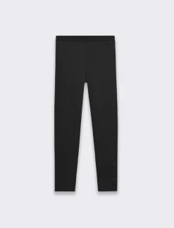 Piazza Italia Leggings in cotone elasticizzato  - Nero Best Sale