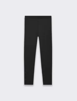 Piazza Italia Leggings in cotone elasticizzato  - Nero Best Sale