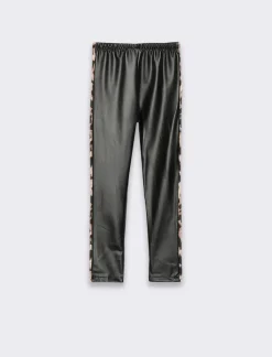 Piazza Italia Leggings in finta pelle. - Nero Clearance