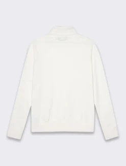 Piazza Italia Maglia a collo alto basica in maglia fine vestibilità comfort - Avorio Beige Fashion