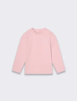 Piazza Italia Maglia a collo alto con stampa disponibile in due varianti colore - Rosa Hot