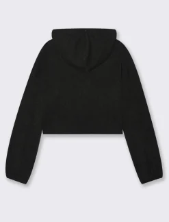 Piazza Italia Maglia a coste con cappuccio - Nero Online