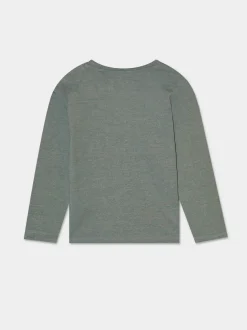 Piazza Italia Maglia a manica lunga in jesrey con stampa tema skate per uno stile street  - militare Verde Cheap