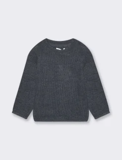 Piazza Italia Maglia basica con bottoncini con lavorazione a righe - Blu Online