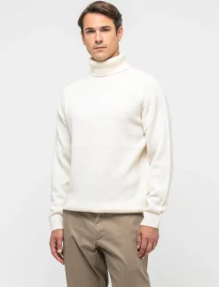 Piazza Italia Maglia cardigan collo sciallato regular fit - ecru Beige Best Sale