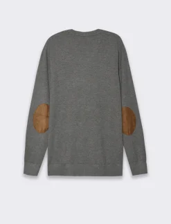 Piazza Italia Maglia collo alto con zip, filato premium regular fit - mel. Grigio Best