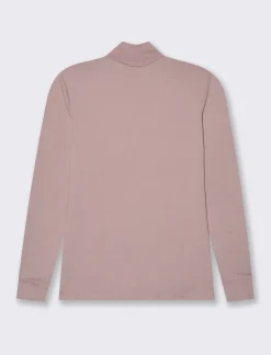 Piazza Italia Maglia collo alto manica lunga vestibilità slim - antico Rosa Best Sale