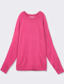 Piazza Italia Maglia con fori su spalle - azalea Fuxia Cheap