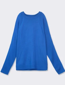 Piazza Italia Maglia con fori su spalle - ette Blu Best