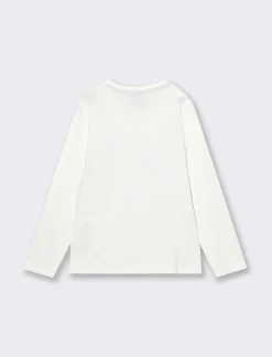 Piazza Italia Maglia con manica in contrasto, stampata con personaggio the Joker da bambino - sporco Bianco Hot