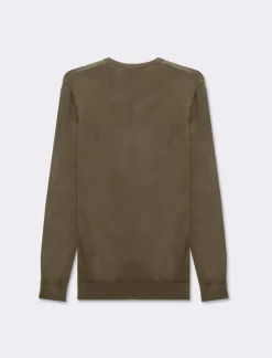 Piazza Italia Maglia girocollo basic regular fit - militare Verde Fashion