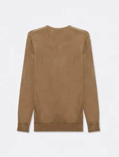 Piazza Italia Maglia girocollo basic regular fit - fango Grigio Shop