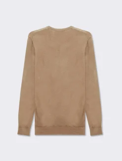 Piazza Italia Maglia girocollo basic regular fit - tortora Grigio Outlet