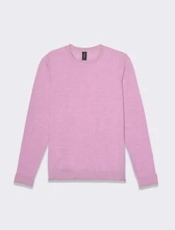 Piazza Italia Maglia girocollo con vestibilità comfort e dettagli lurex - BEGONIA Hot