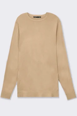 Piazza Italia Maglia girocollo con filato effetto cachemere - tortora Grigio Hot