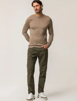 Piazza Italia Maglia girocollo con filato effetto cachemere - tortora Grigio Hot