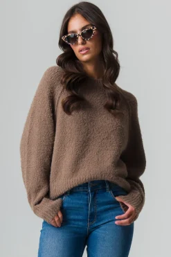 Piazza Italia Maglia girocollo con manica raglan fondo e polsini a costa elastica - tortora Grigio Shop