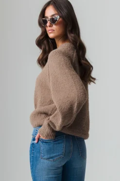 Piazza Italia Maglia girocollo con manica raglan fondo e polsini a costa elastica - tortora Grigio Shop