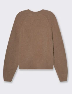 Piazza Italia Maglia girocollo con manica raglan fondo e polsini a costa elastica - tortora Grigio Shop