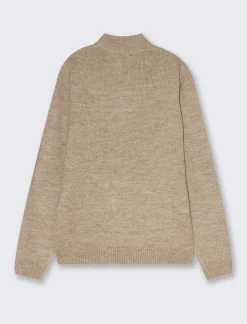 Piazza Italia Maglia girocollo lavorazione jacquard regular fit - Beige Hot