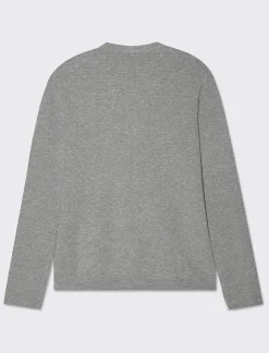 Piazza Italia Maglia in morbido filato modello cardigan in jaquard effetto metallizzato - chiaro Grigio Hot