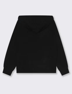 Piazza Italia Maglia modello felpa con cappuccio e culisse e tasche a marsupio - Nero Cheap