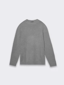 Piazza Italia Maglia regular fit dolcevita in filato premium effetto lana - mel. Grigio New