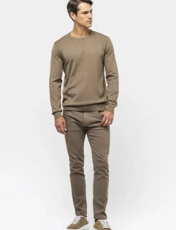 Piazza Italia Maglia regular fit girocollo in misto viscosa - tortora Grigio Best Sale